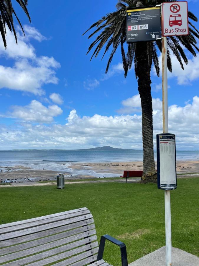 Family Friendly 3Br Flat - 3Min Walk To The Beach - Self Contained Auckland Kültér fotó